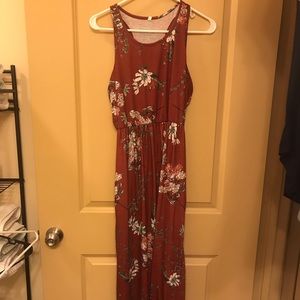 Floral maxi dress